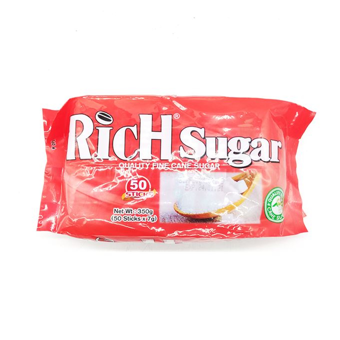 [HMPPSGSRCH] RICH FINE CANE SUGAR 50'S STICKS 350G