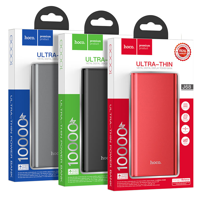 hoco Power bank “J68 Resourceful” 10000mAh
