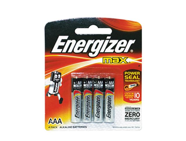 [HMOEBTCNGAAA1.5V4PCS] ENERGIZER BATTERY -AA / AAA-4PC 1.5V (AAA)