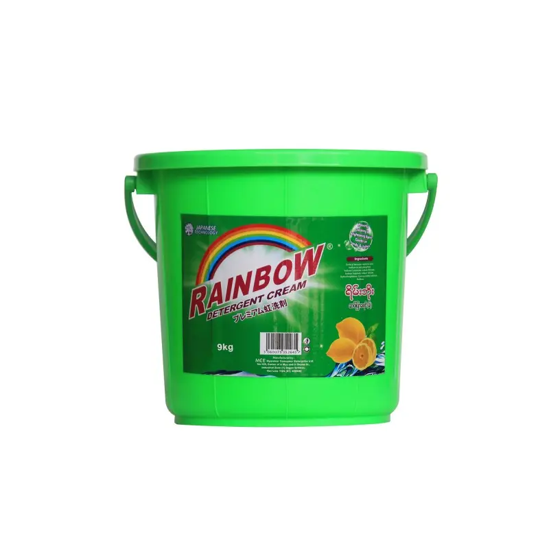 [HMHNKARDC9KG] Rainbow Detergent Cream (9kg) Lime
