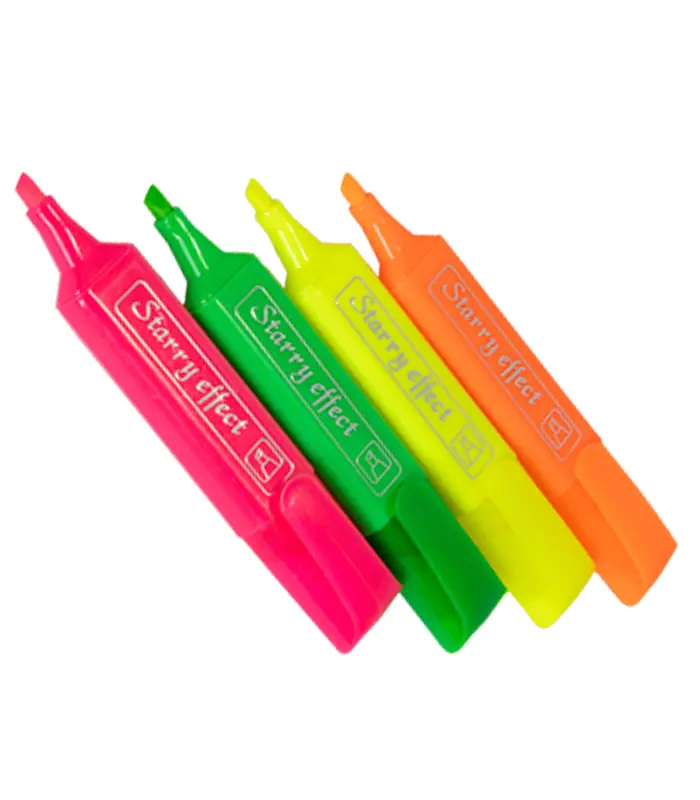 Starry Effect Highlighter Pen