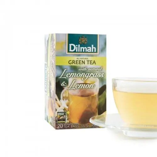 [HMPTTADLLMG30G] Dilmah Green Tea With Lemongrass & Lemon(30g)  