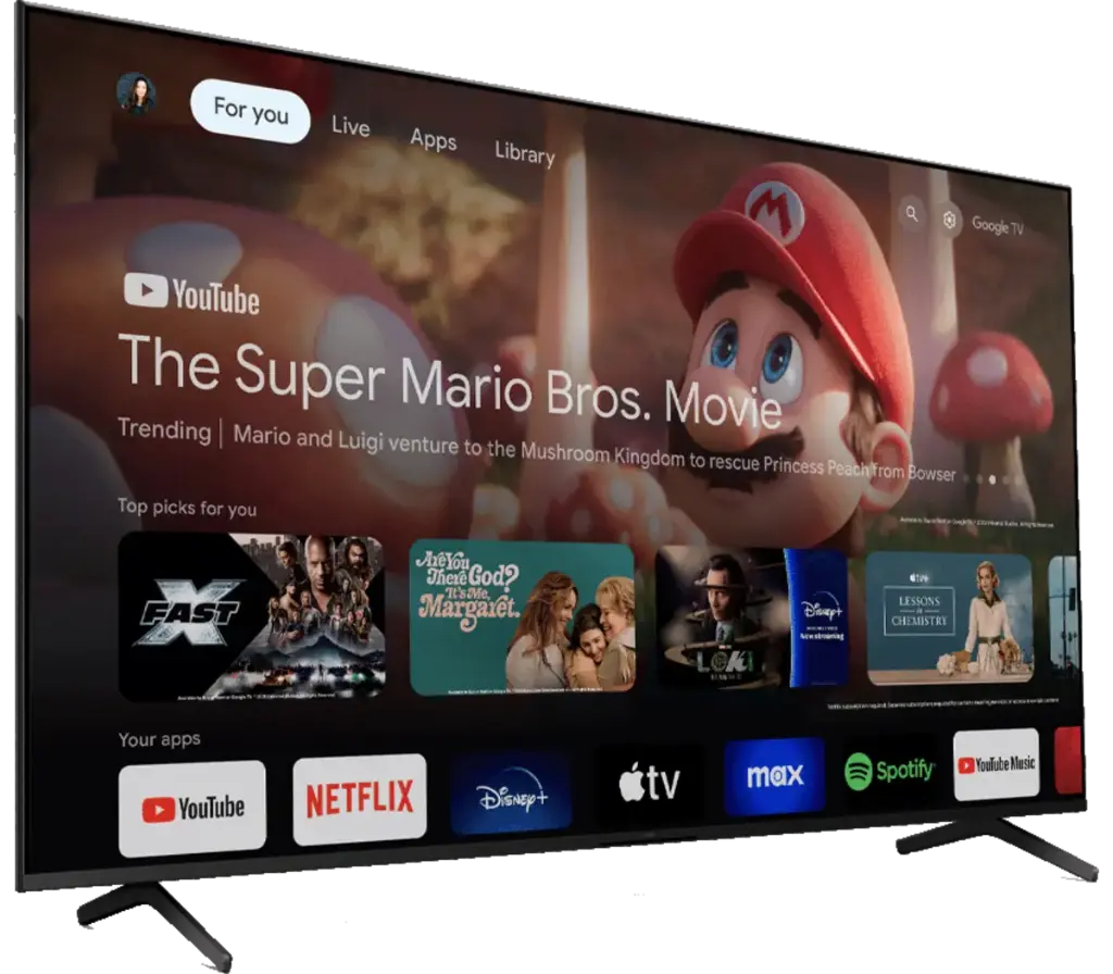 BRAVIA 3 85” class LED 4K HDR Google TV without soundbar(KD-85S30)