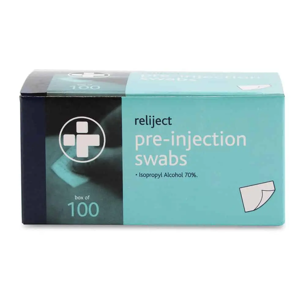  Pre-injection Wipes