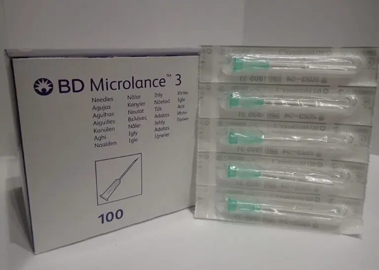 Hypodermic Needles 21G x 1.5″ (Green)