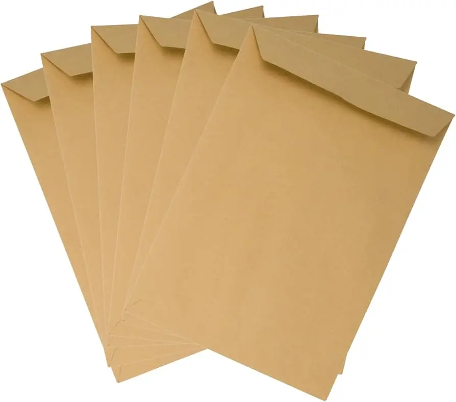 Brown Envelop  A4 (China)50 envelops without glue