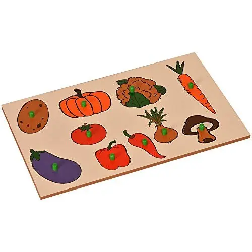 Inset Board for Kids ( Shape /Animal/Vegetable/Fruits ) (Shape)