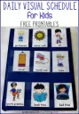 Visual Schedule for Kids