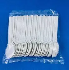 Disposable Plastic Spoon 6" (100Pcs) 