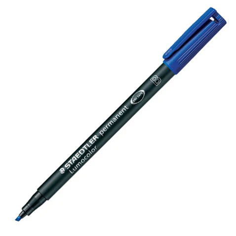 [HMWNCSDPMPBL] Staedtler Lumocolor Marker Pen Permanent Broad  (Blue)