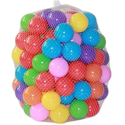 Baby Ball Set | Kids Ball | Balls Toys for Kids | Multicolored Plastic Balls  (25 pcs)