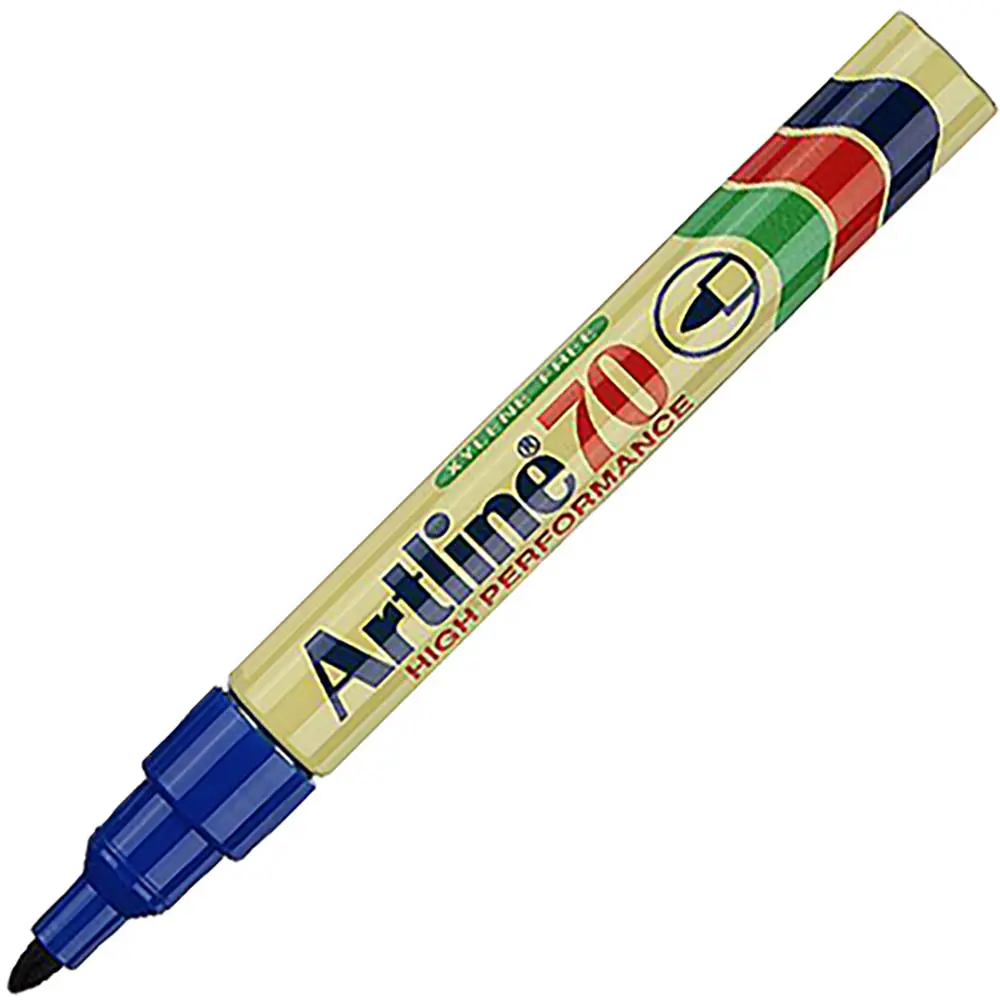 [ALMBT70BL] Artline 70 Marker Bullet Tip (Blue)