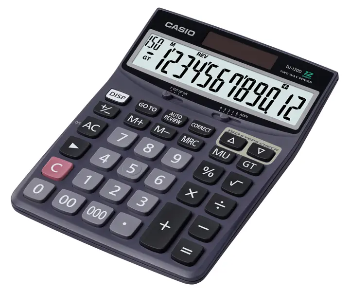 Casio Calculator DJ-120D Plus 12 Digits