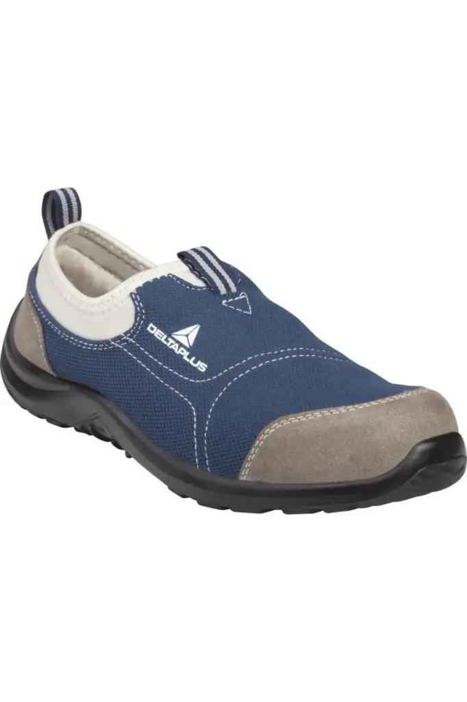[DPPCPSSBL] Delta Plus Polyester Cotton PU Sole Shoes (42, Blue)