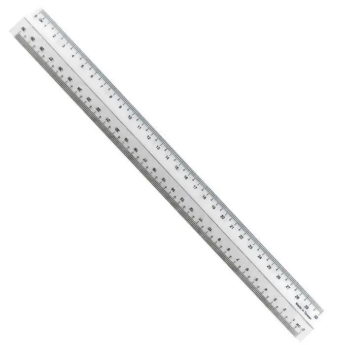 [HMWNCPR12ICH] Plastic Ruler 12 Inch