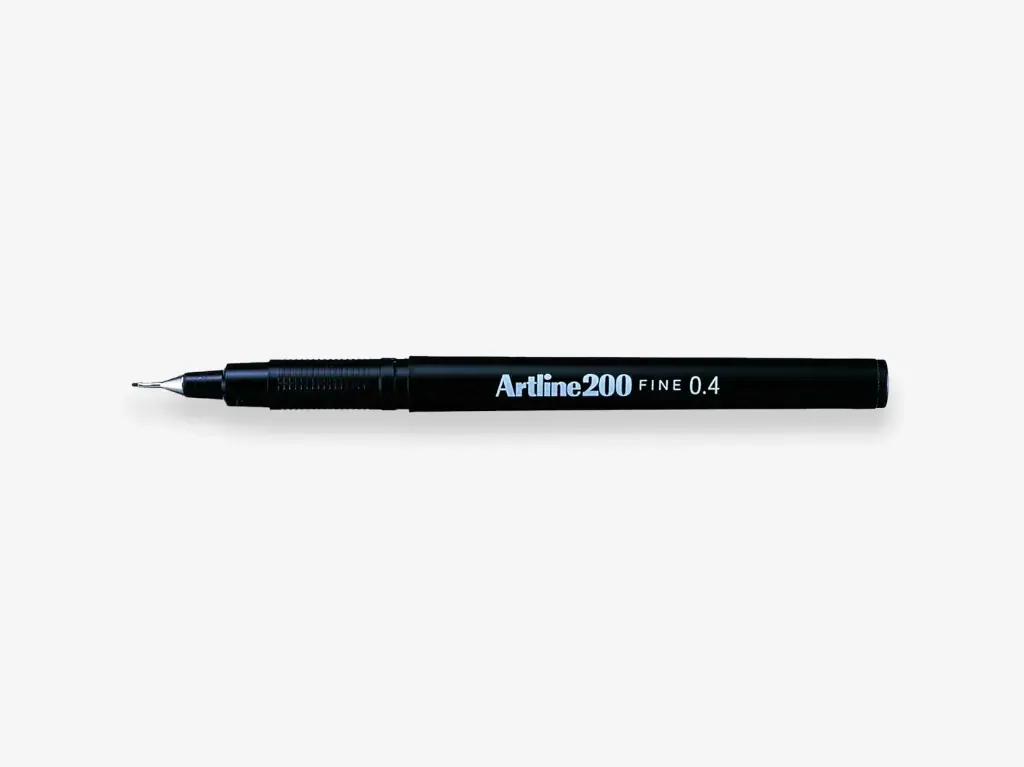 Artline Fineliner 0.4mm Black