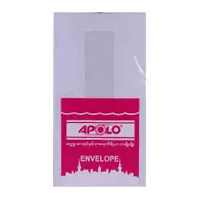 [HMENPAPWEWG4X9INC] Apolo White Envelope With Glue ( 4x9 Inc ) 