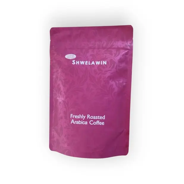 Shwe La Win Roasted Arabica Coarse Ground Coffee (200G)