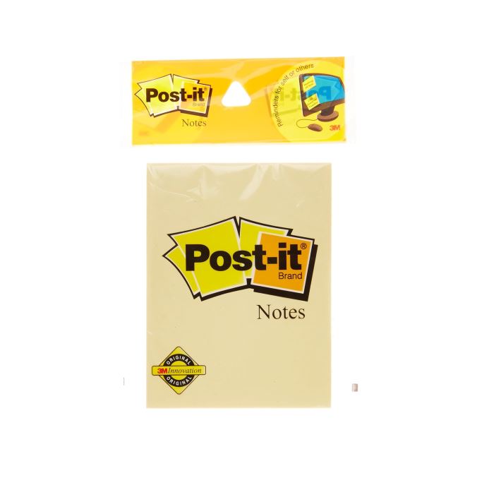 [HMBNPPSSN3X1INC] Post-It Sticky Note (3x1 inches) Light yellow