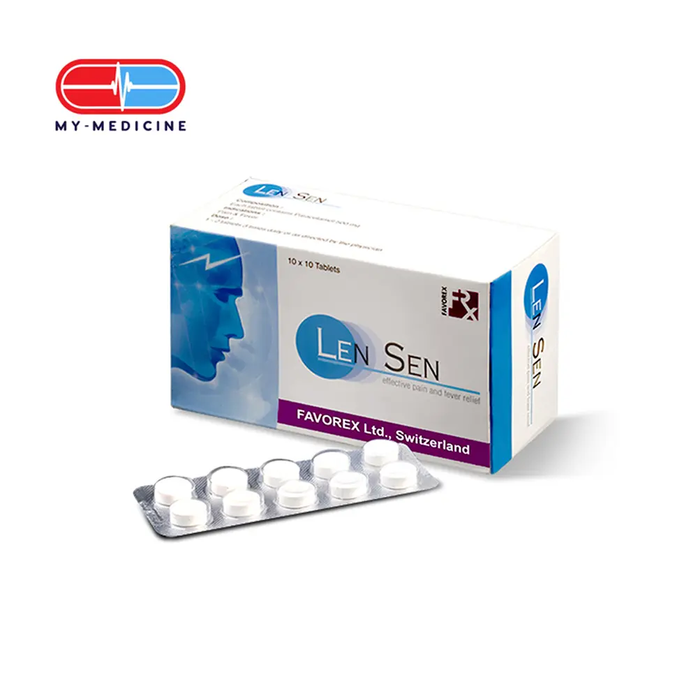 [HMSELS500MG-10PCS] Lensen Tablet 500 mg (10 Pcs)