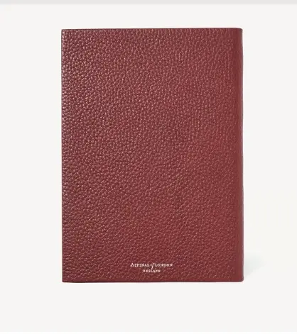 [HMBNPLNBA5100P] Leather Note Book (A5) 100 Pages 
