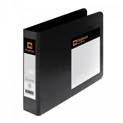 [HMFNSEPRFA5212P] Elephant Ring File A5 (212P) Black