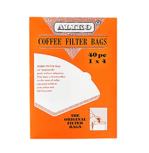 Aliko Coffee Filter Bags (1 x 4) inc 40Pcs