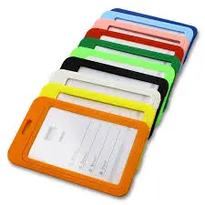 China ID Card Holder (2x3 inc) Plastic 