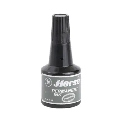 Horse Stamp Ink Refill- 150 ml (Black)
