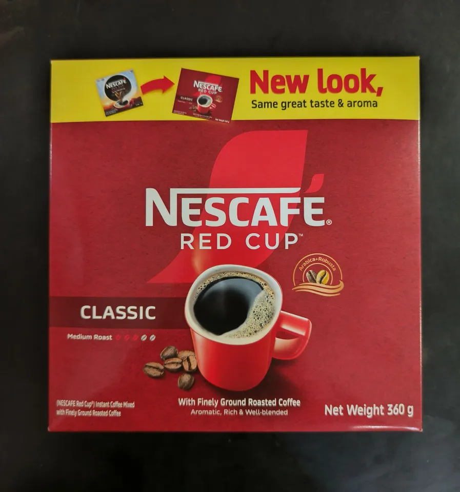 Nescafe Red Cup Roasted Instant Coffee 360G