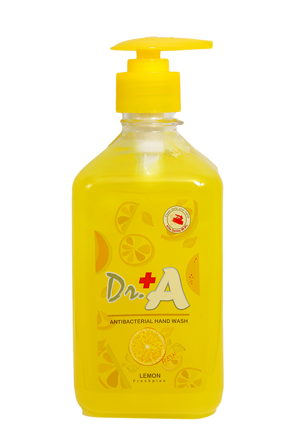 Dr. A Hand Wash Antibacterial 500 Ml (lemon)