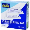 SureMark Suspension Clear Plastic Tab (SQ-9511T)