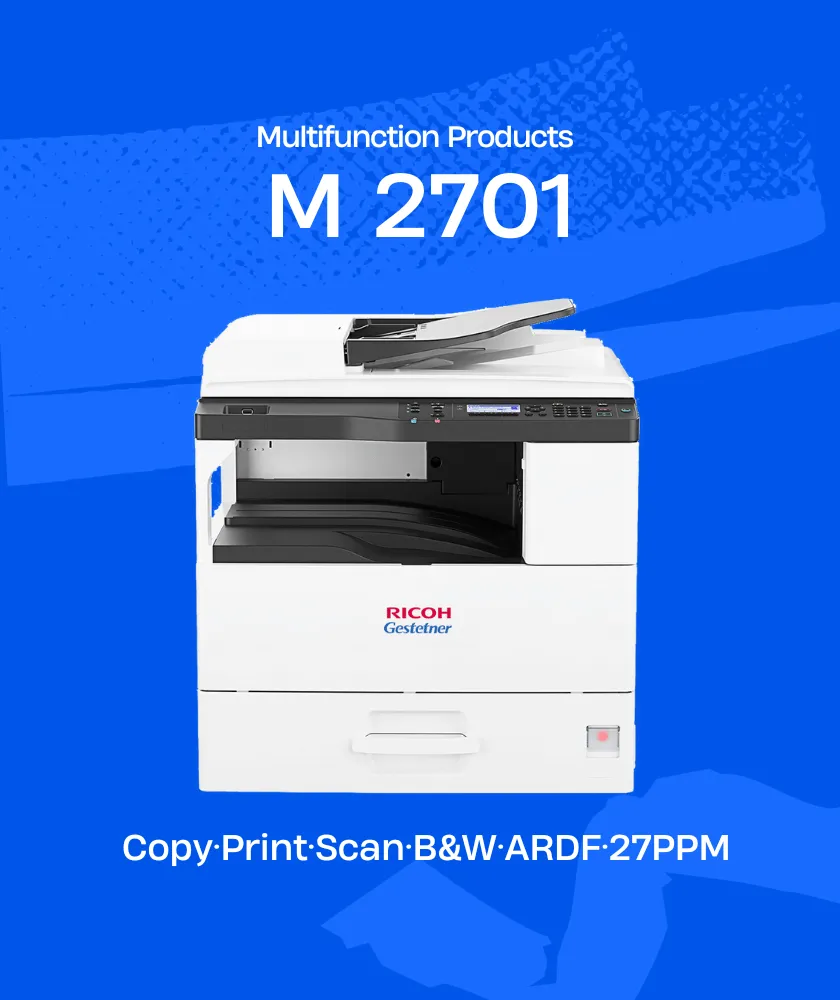 Ricoh M 2701 A3 Black and White Copier Machine ( Copy | Print | Scan )