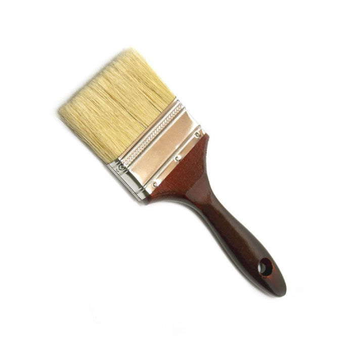 Paint Brush With Plastic Handle (3 inc)