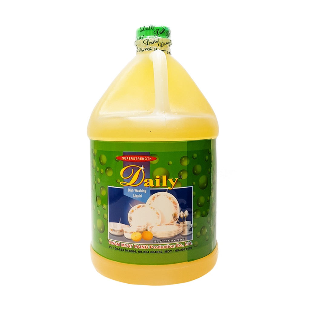 [PROD-20171-ORA-4LI-DAI] Daily Dish Wash - 4 Litre (Orange)