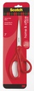 Scotch Home and Office Scissors,  Straight, Red
