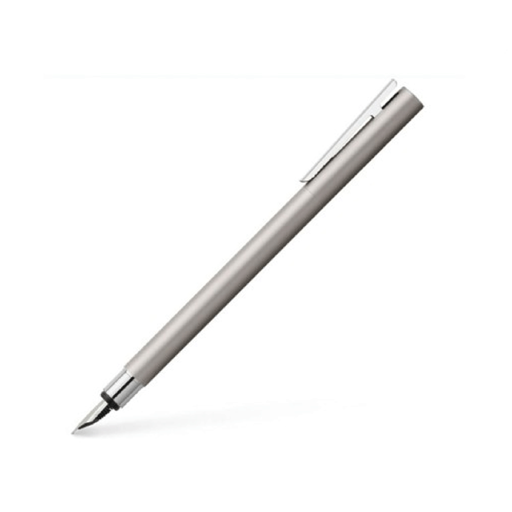 Faber-Castell Neo Slim Matte Stainless Steel Fountain Pen