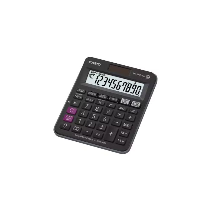 Casio Calculator 10 Digits MJ-100D Plus