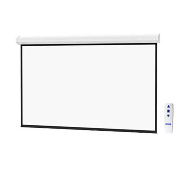 Euro Ceiling Mounted Motorized Projector Screen (70×70inc)