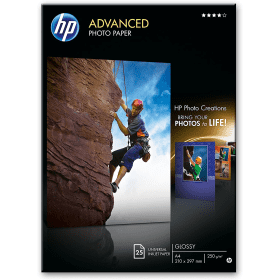 [HMPLPPHPA4250G] HP Glossary Photo Ink Jet Paper , A4