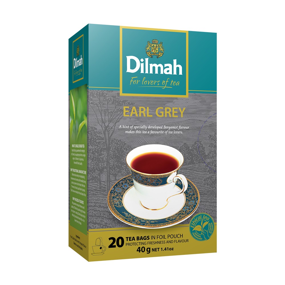 [HMPTTADMEG] Dilmah Earl Grey Tea  (40g)