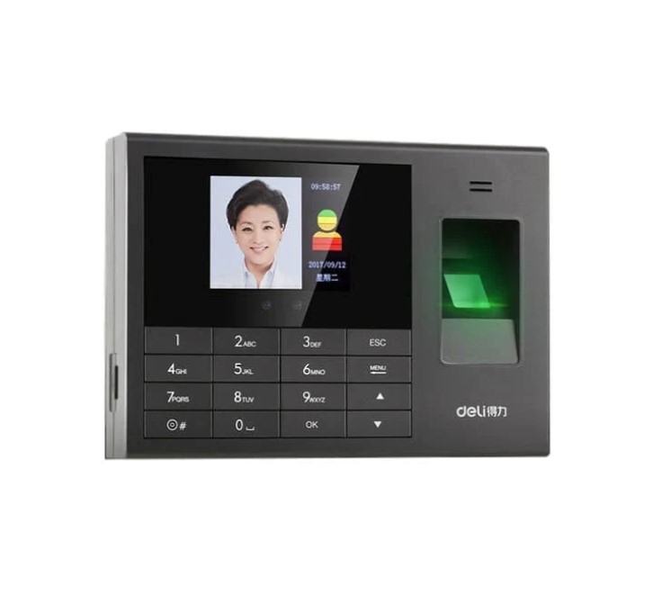 Deli E-3765 Fingerprint & FaceTime Attendance Machine