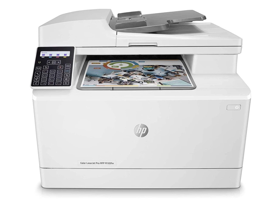 HP Color LaserJet Pro MFP M183fw All-in-one Color Laser Printer