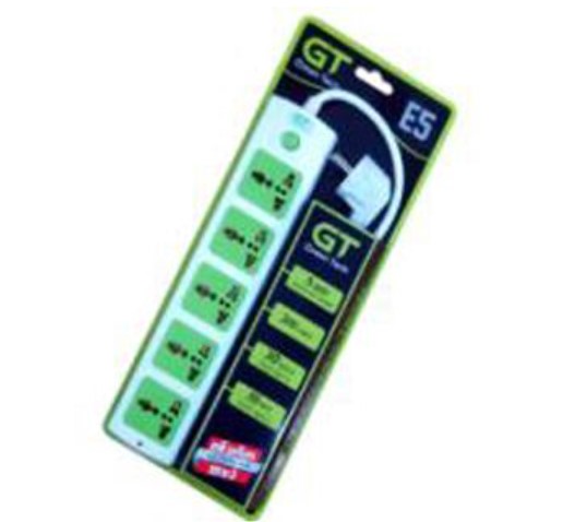 Green Technology GTS-E5 5 Way Multi Socket