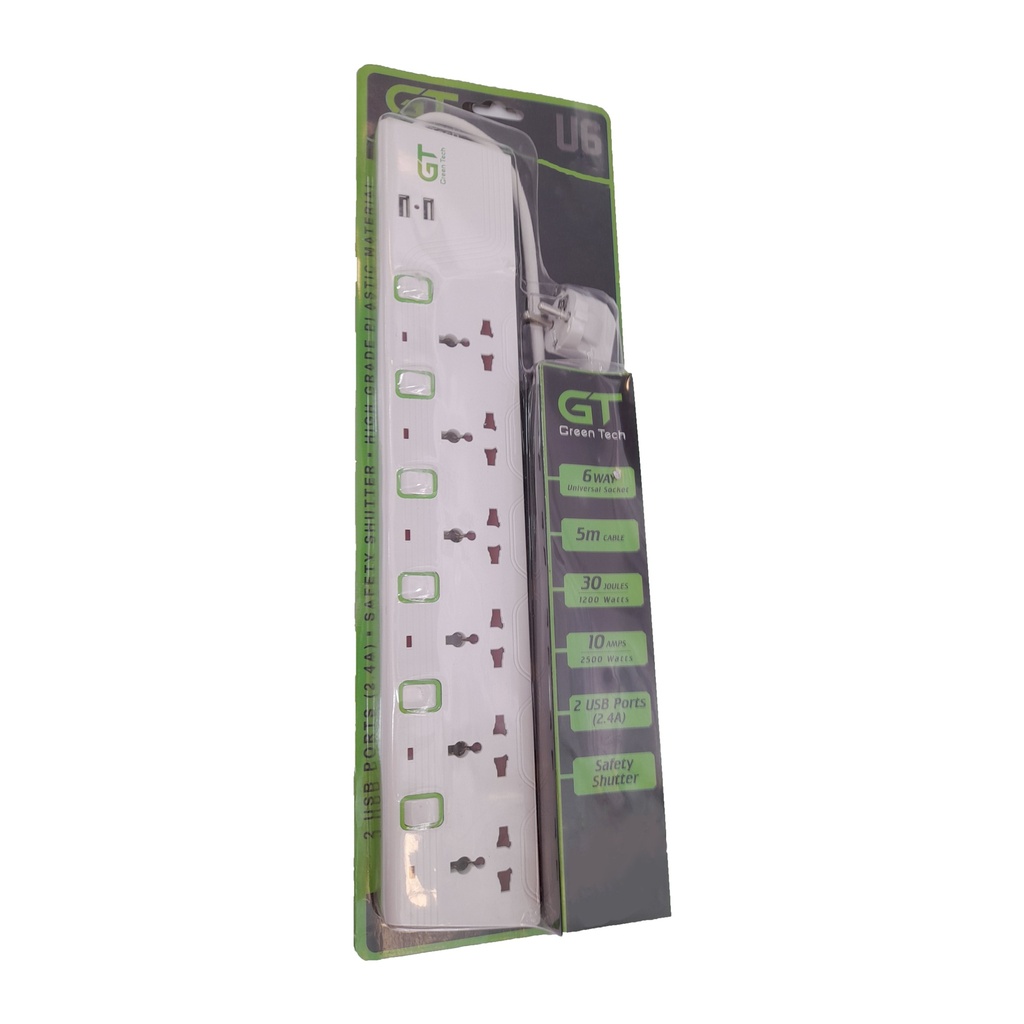 Green Technology - Surge Protector GTS-U6