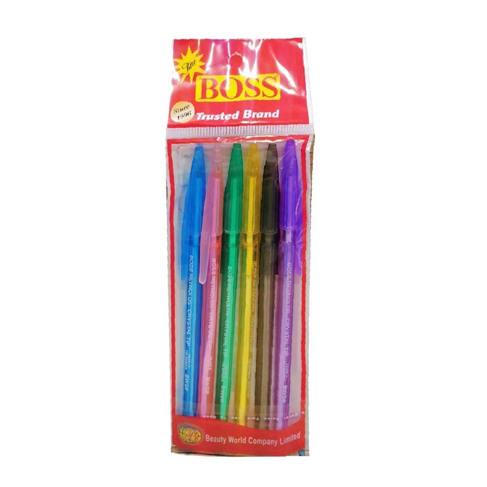 Boss Essential Ball Point Pen (0.6mm) 25pcs