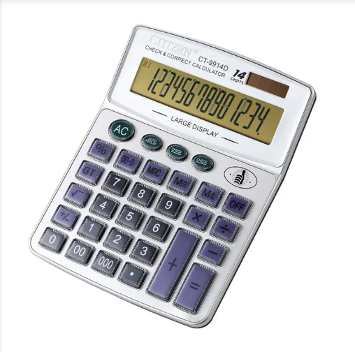 [HMOECLCZCT9914D] Canzen Calculator CT-9914D (14Digits)