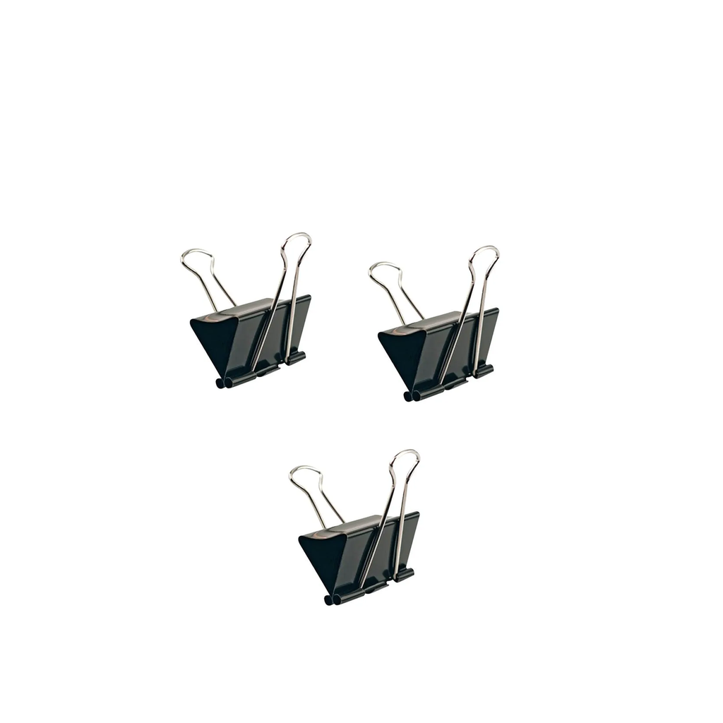 [HMDNPBCCHBK19MM] Binder Clip ( Black Color )19mm (China)