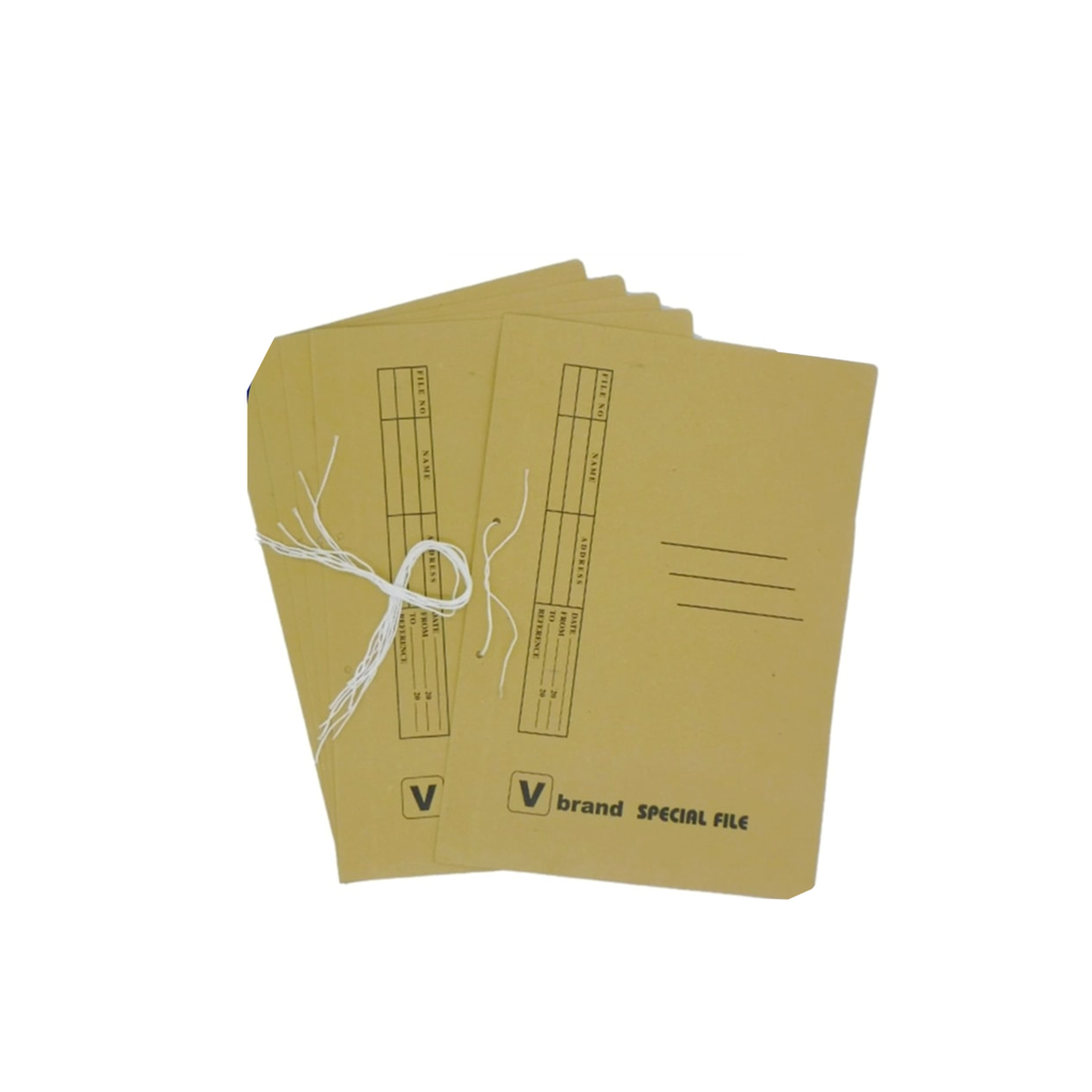 Local Paper File Brown (Legal)