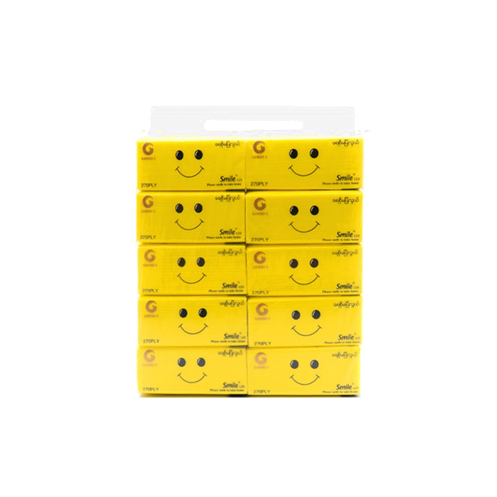 Smile Facial Tissue (10 Pcs)